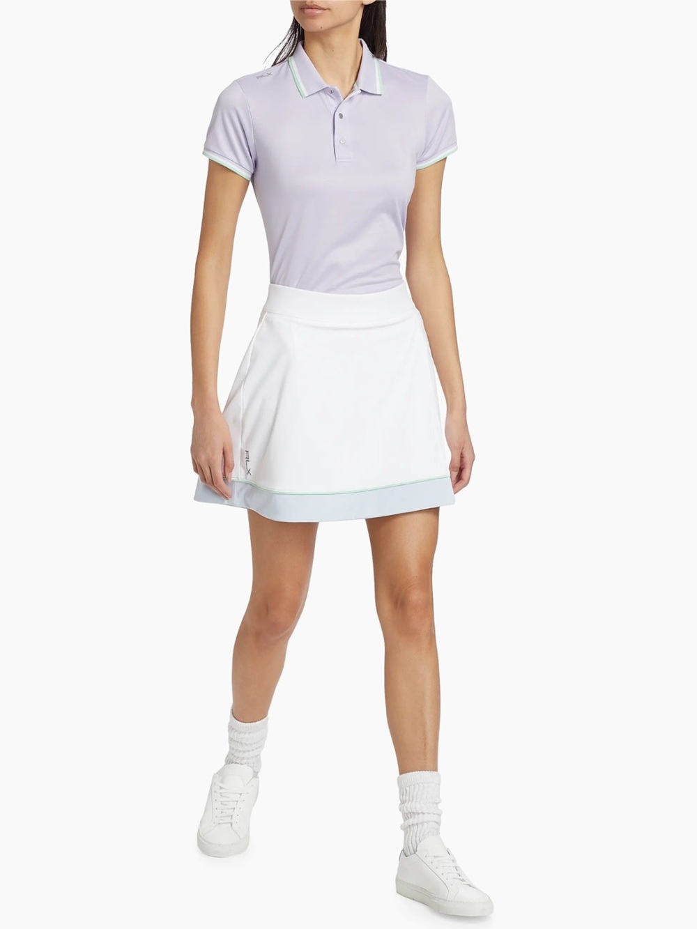 NWT RLX Ralph Lauren
RLX Golf & Tennis Interlock Faux-Wrap Skort